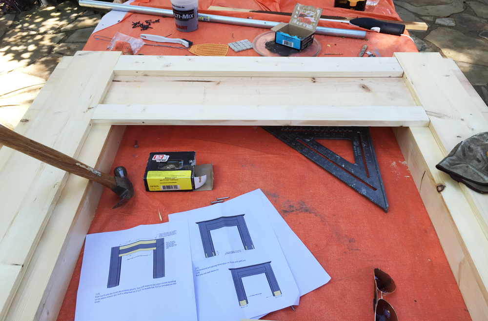 DIY Mantel