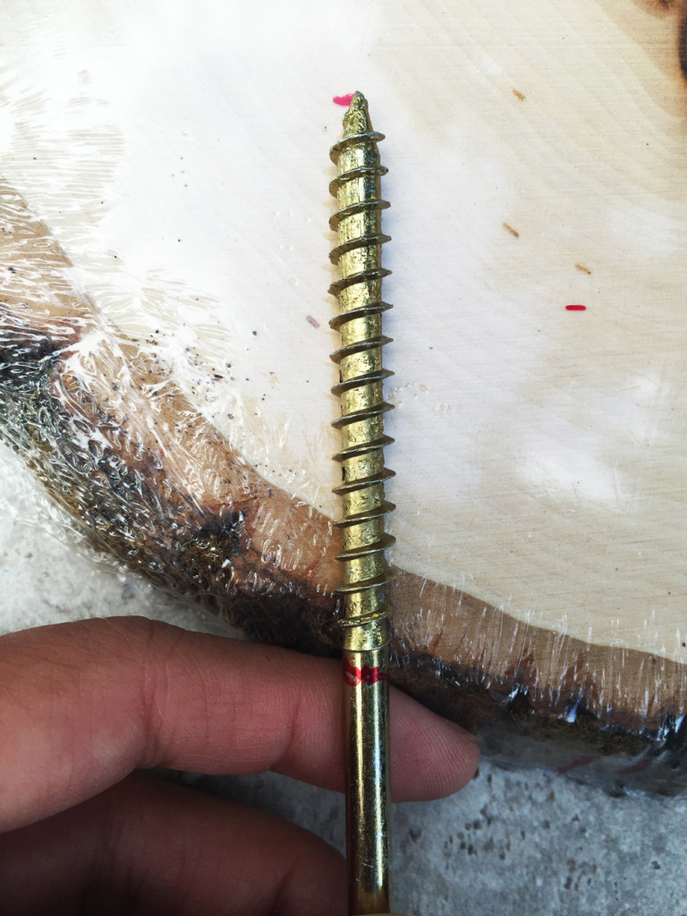 DIY Wood Squirrel Stand