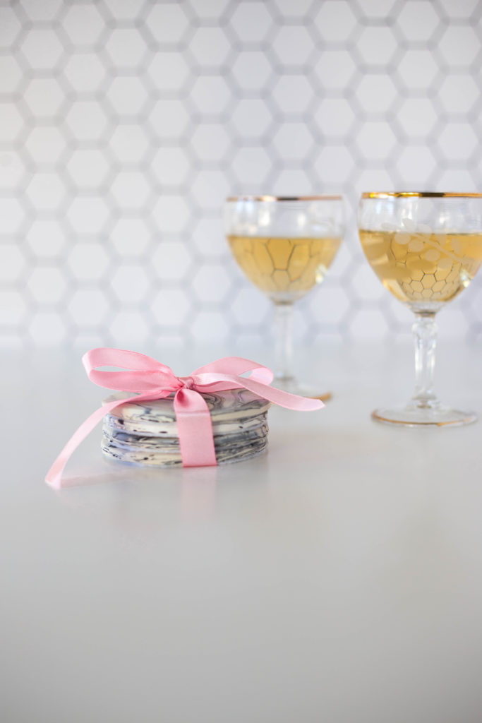 DIY Marble Coasters